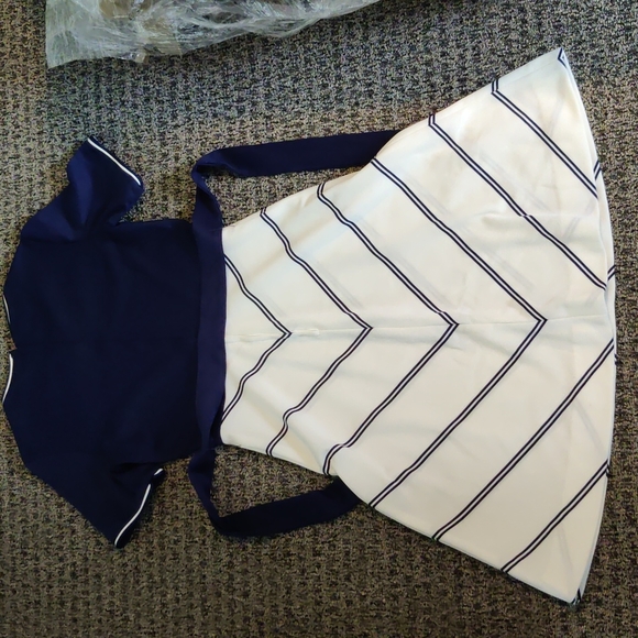 Vintage Sailor Knit Dress, Size Small - Picture 8 of 9